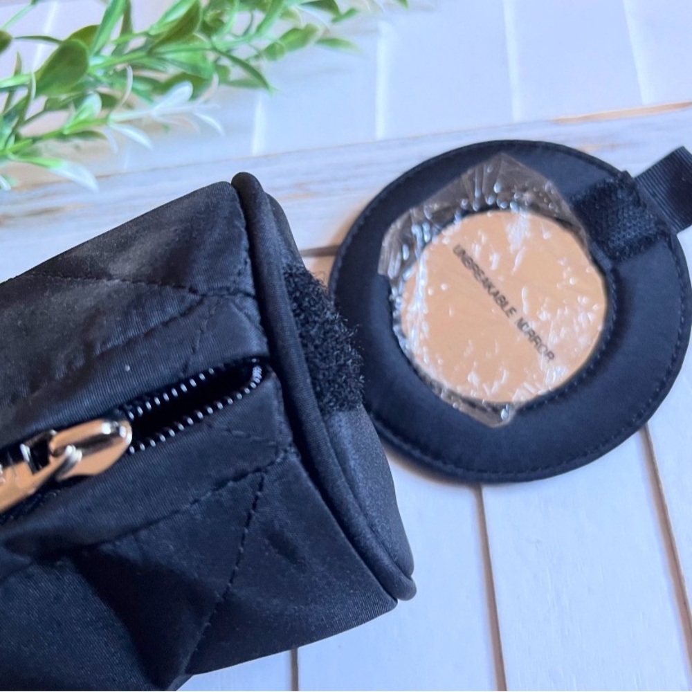 Perry Ellis Black Quilted Bag